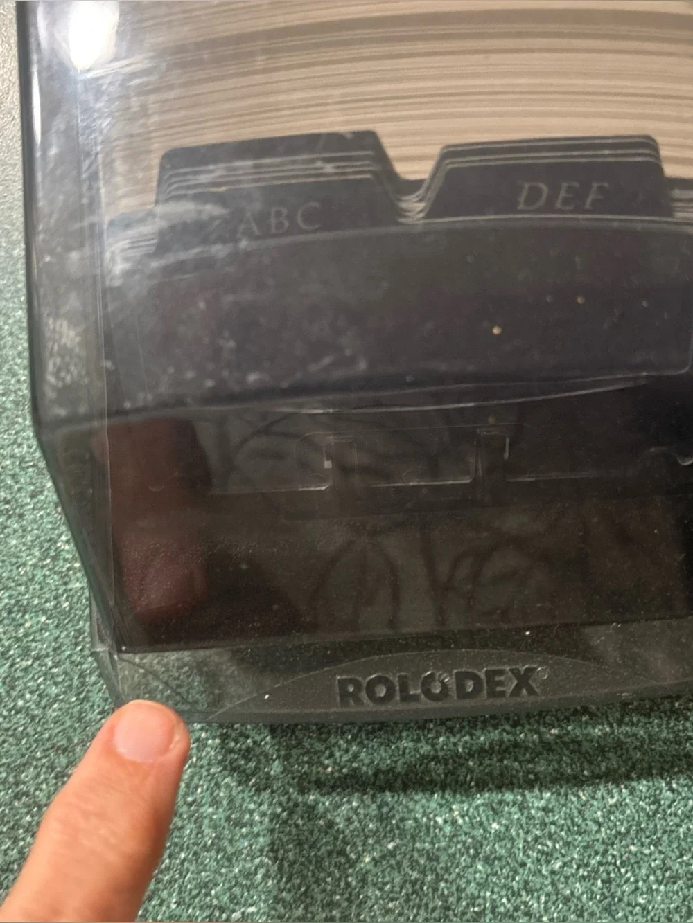 Vintage Rolodex S300C Name Phone Address Book ~ Great Condition!
